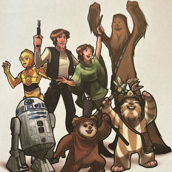 Disney 5-Minute Star⭐️Wars Stories Book 📕4 kid 6 & ⬆️ MaytheForcebewithYou! - Picture 5 of 17